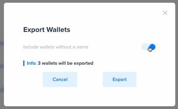 Export wallets · Issue #1142 · ArkEcosystem/desktop-wallet · GitHub