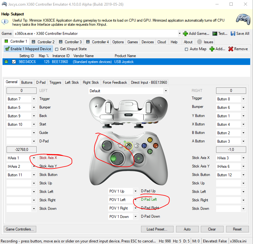 Why is my controller is wierd? · Issue 1100 · x360ce/x360ce · GitHub