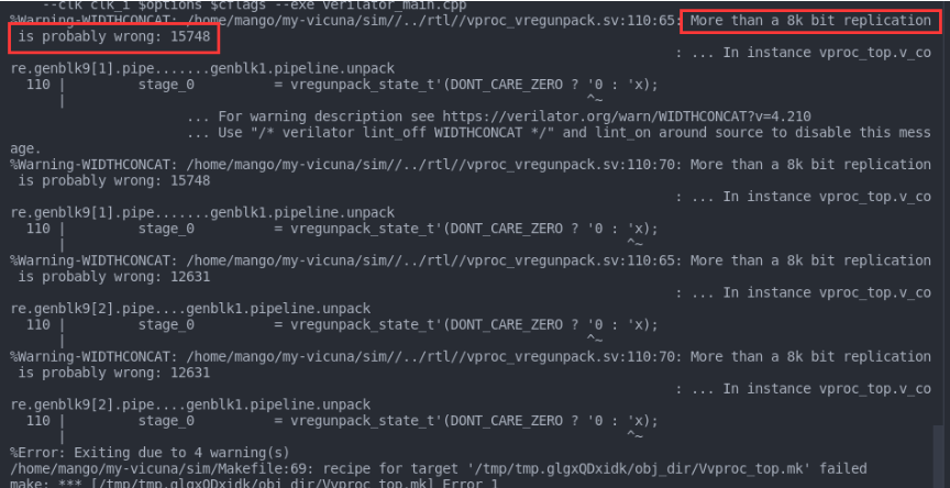 fail to set VREG_W=2048 · Issue #106 · vproc/vicuna · GitHub