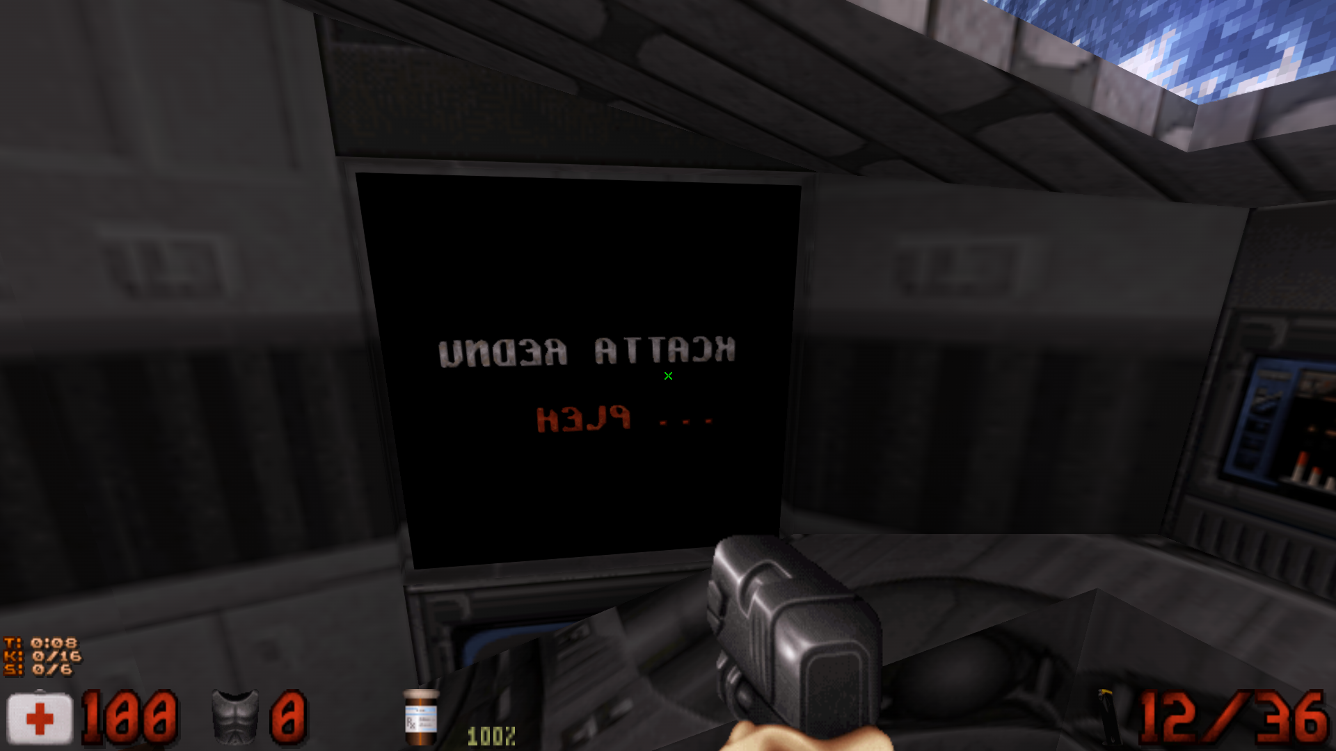[BUG] [Duke 3D] Sprites flipped when seen on security monitor · Issue ...