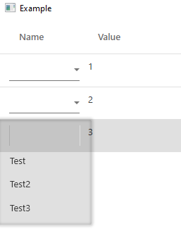 ComboBox Drop-down menu becomes transparent when in a GridView · Issue ...