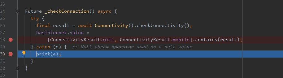 Null check operator used on a new value · Issue #390 · fluttercommunity ...