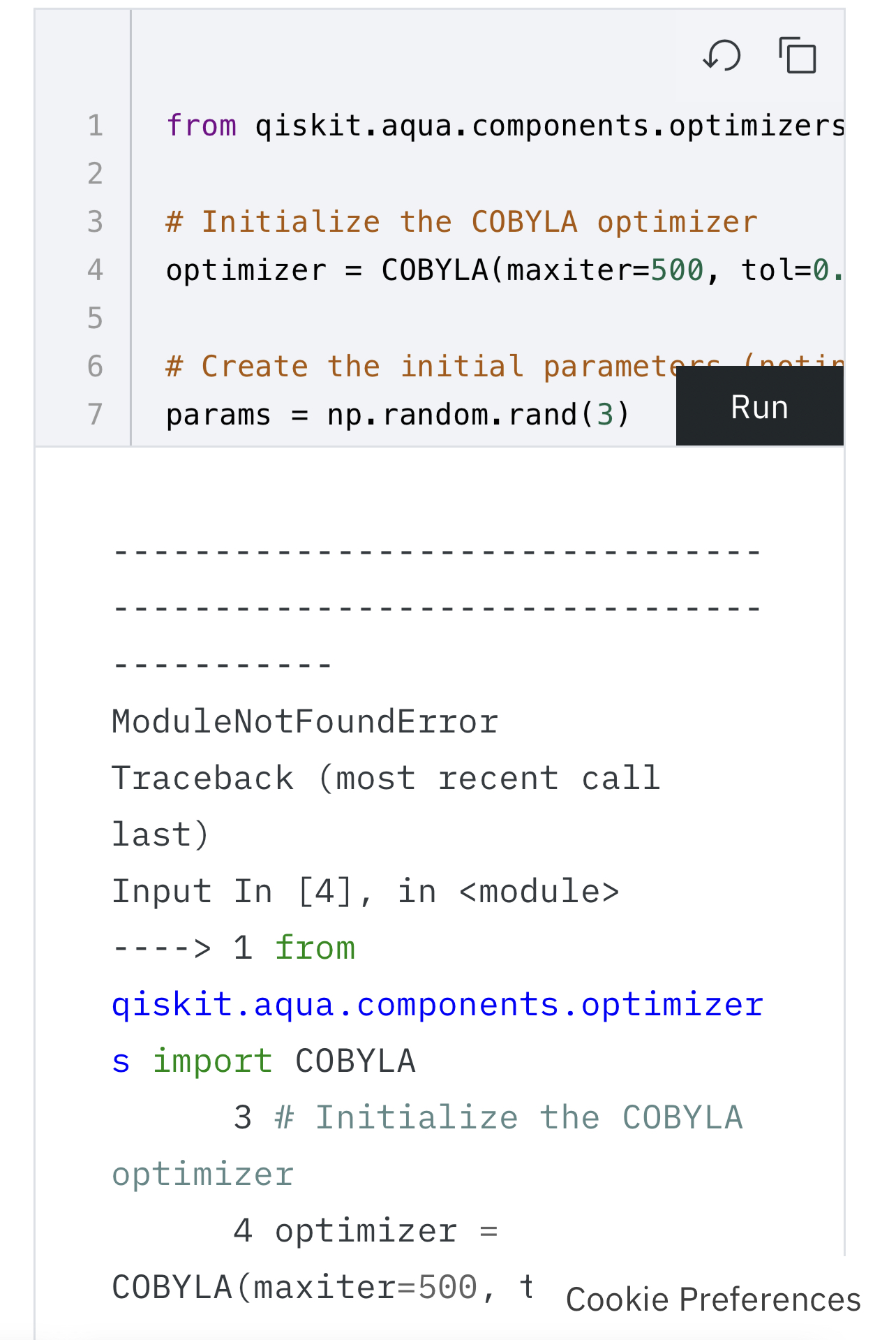 Bug: simulating molecules with VQE tutorial is deprecated. · Issue ...