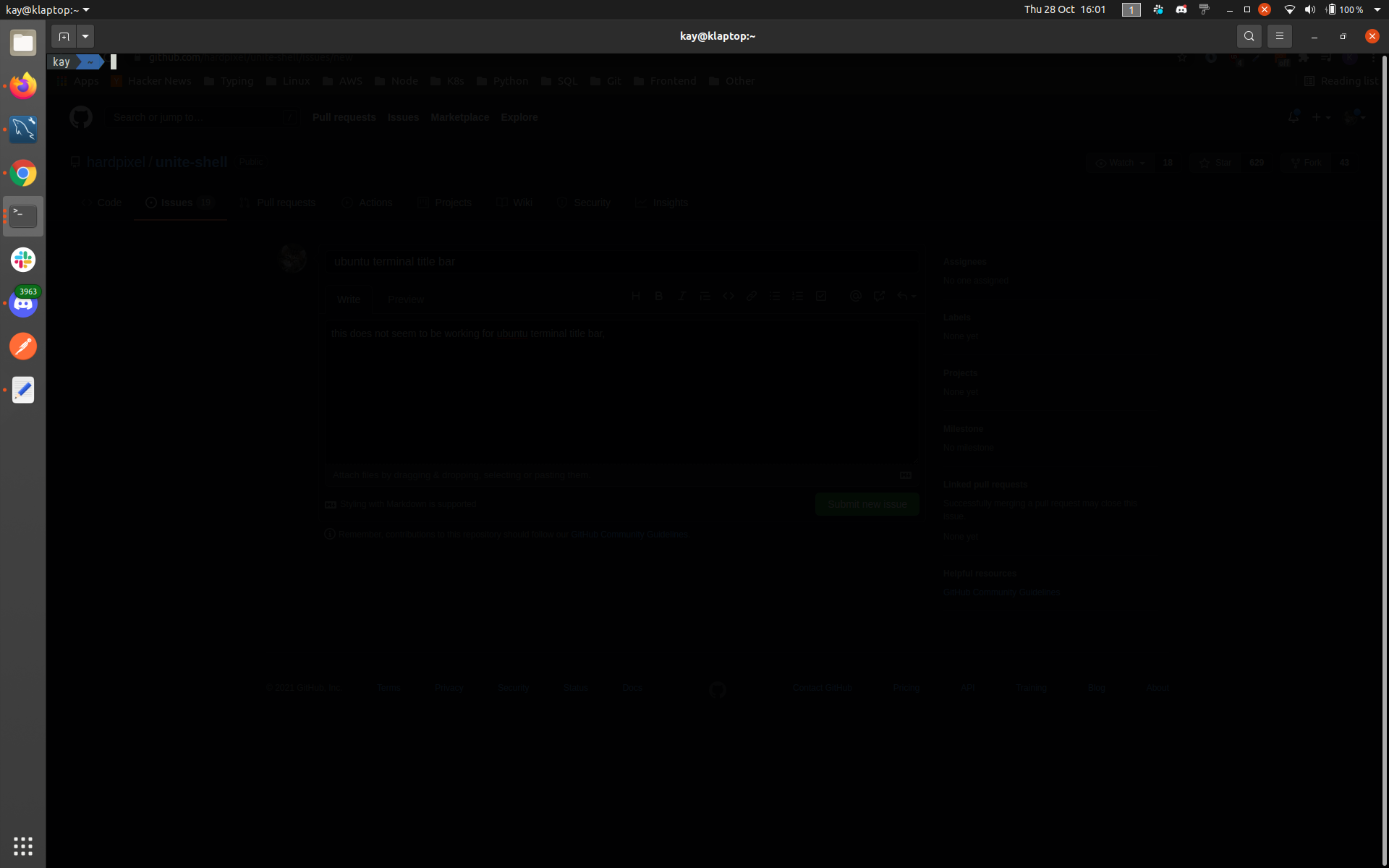 not working for ubuntu terminal title bar · Issue #269 · hardpixel ...