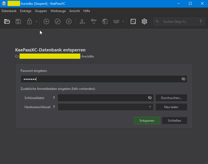 Setting `RememberLastKeyFiles`=`true` only taken into account for