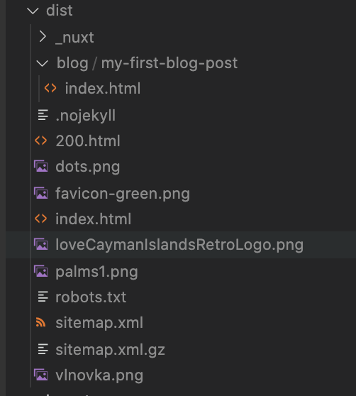trouble generating dynamic routes while using nuxt content module ...