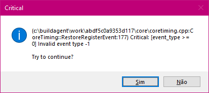 Error message after saving and after loading states in Valkyria ...