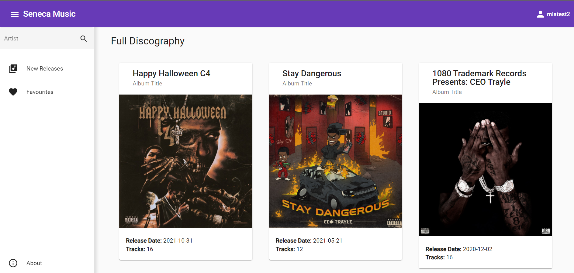 GitHub - tknle/spotify-music-app: The Angular web app fetching Spotify ...