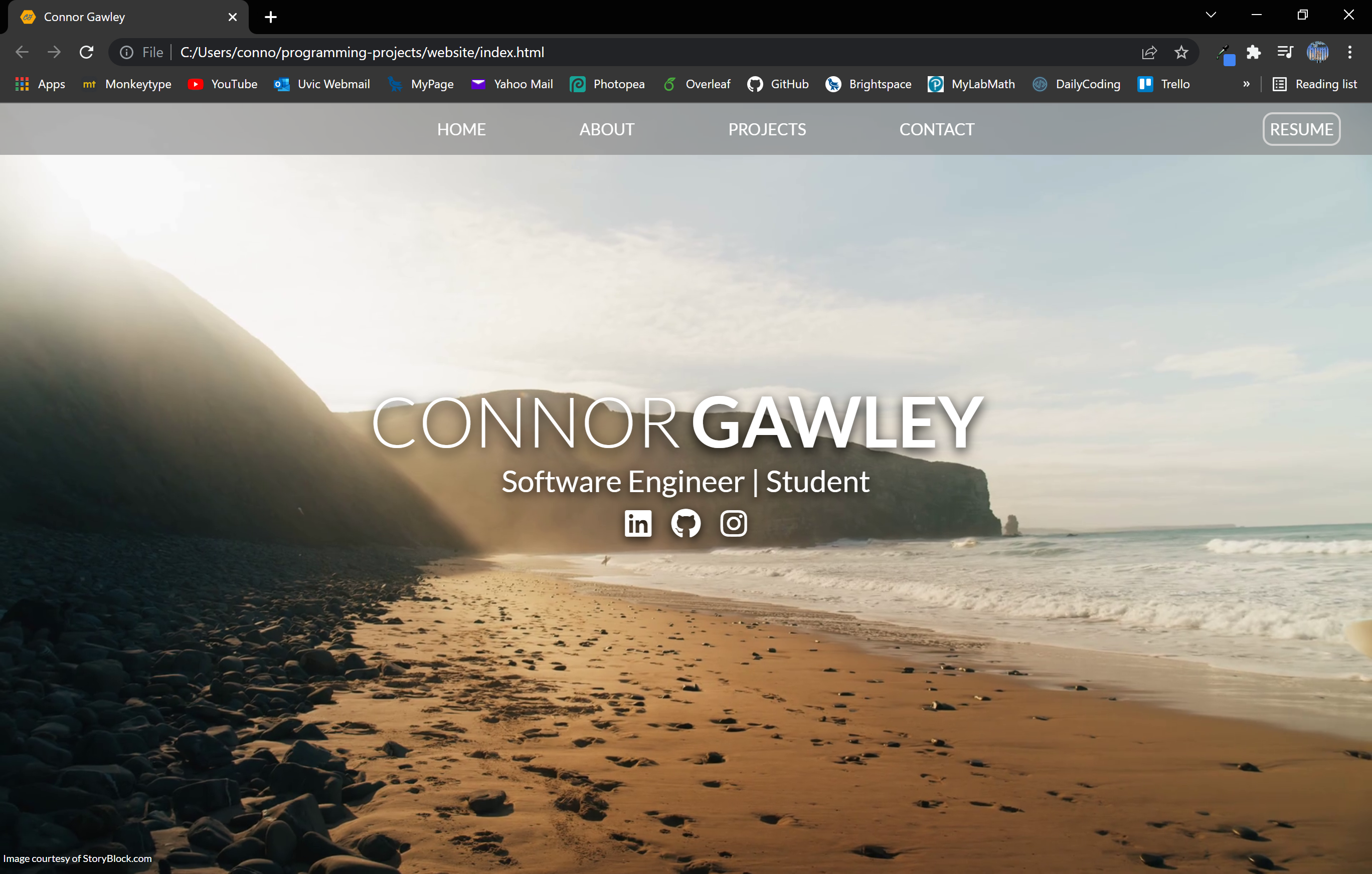 GitHub - gawlster/portfolio-old: A personal website with my portfolio ...