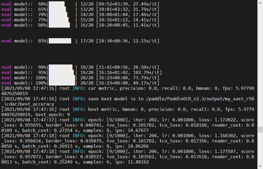 v2.3新版本训练 · Issue #3979 · PaddlePaddle/PaddleOCR · GitHub