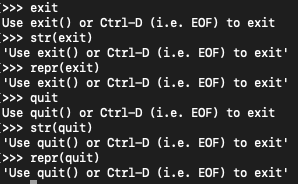 Python's repr and str function should ignore any instance attributes ...