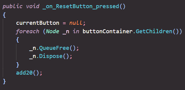 Godot Mono c#: using QueueFree() on a child of a Control Node doesn't ...