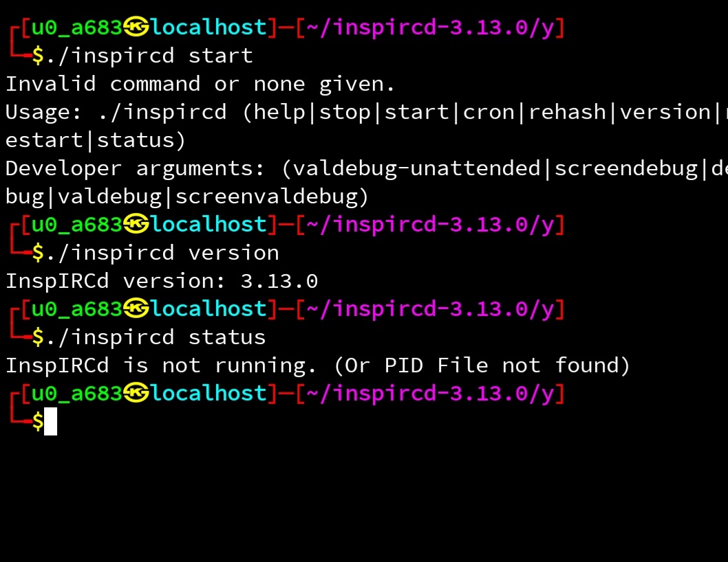 Error while building from source in termux · Issue #1986 · inspircd ...