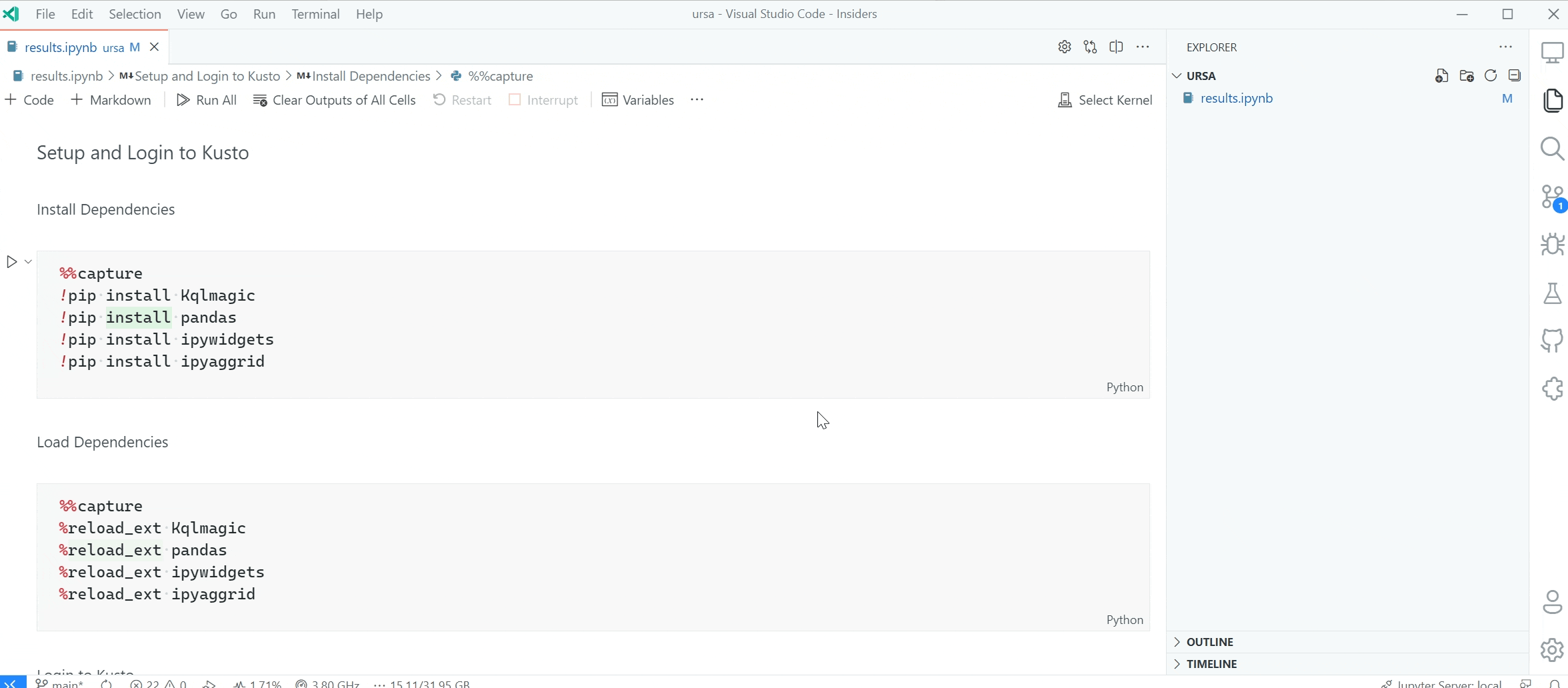 No feedback from run button with no kernel selected? · Issue #133271 ...