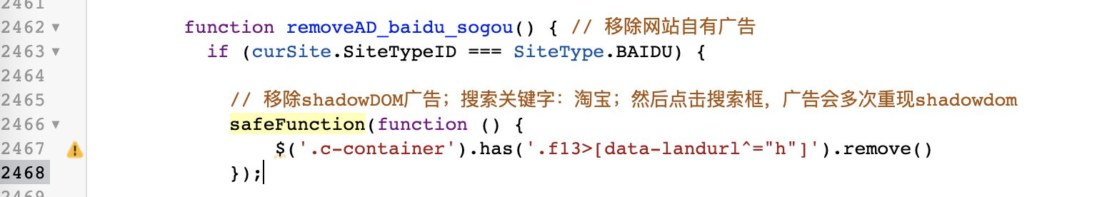 去广告功能失效了 · Issue #281 · langren1353/GM_script · GitHub