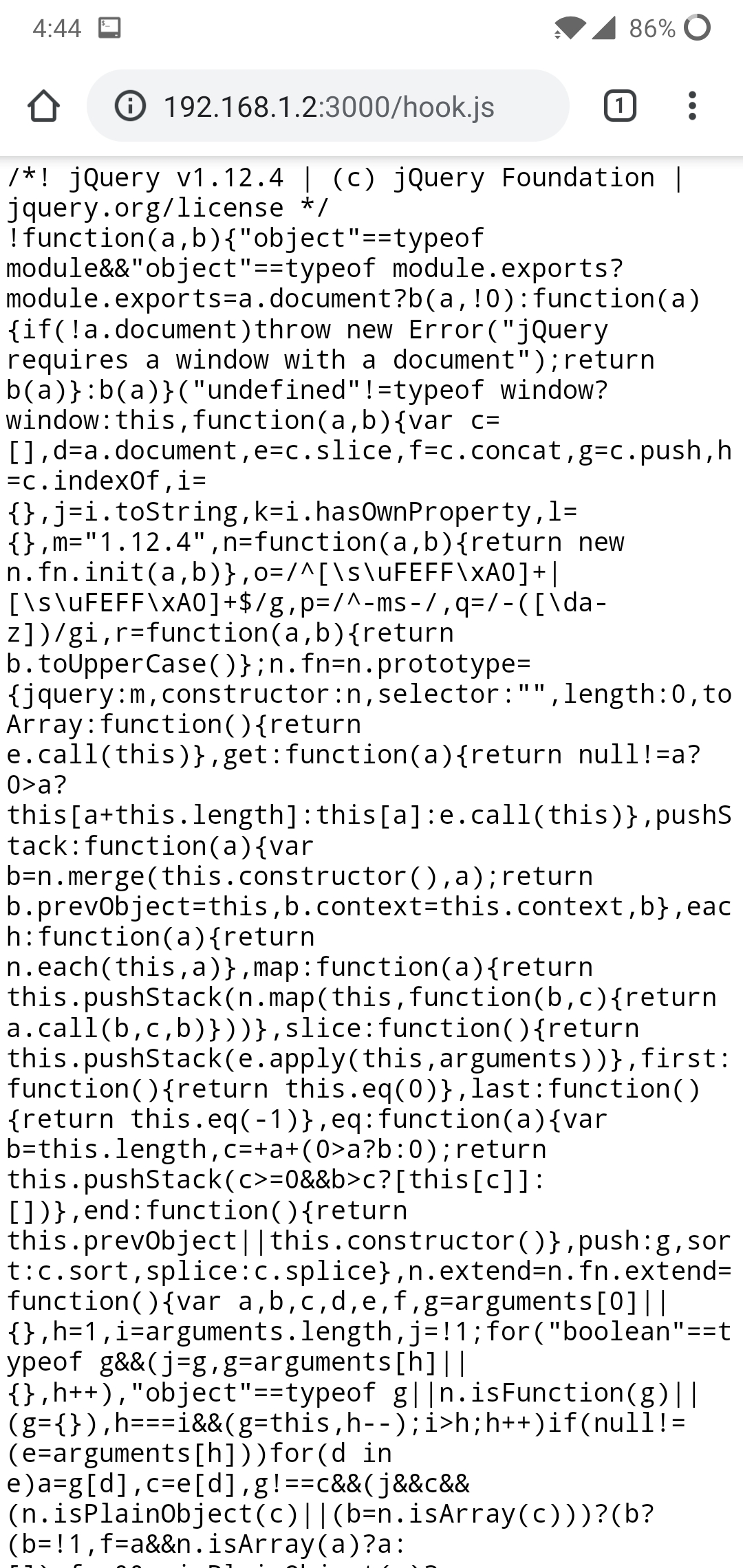 Isssue in geeting browser hooked. · Issue #1925 · beefproject/beef · GitHub