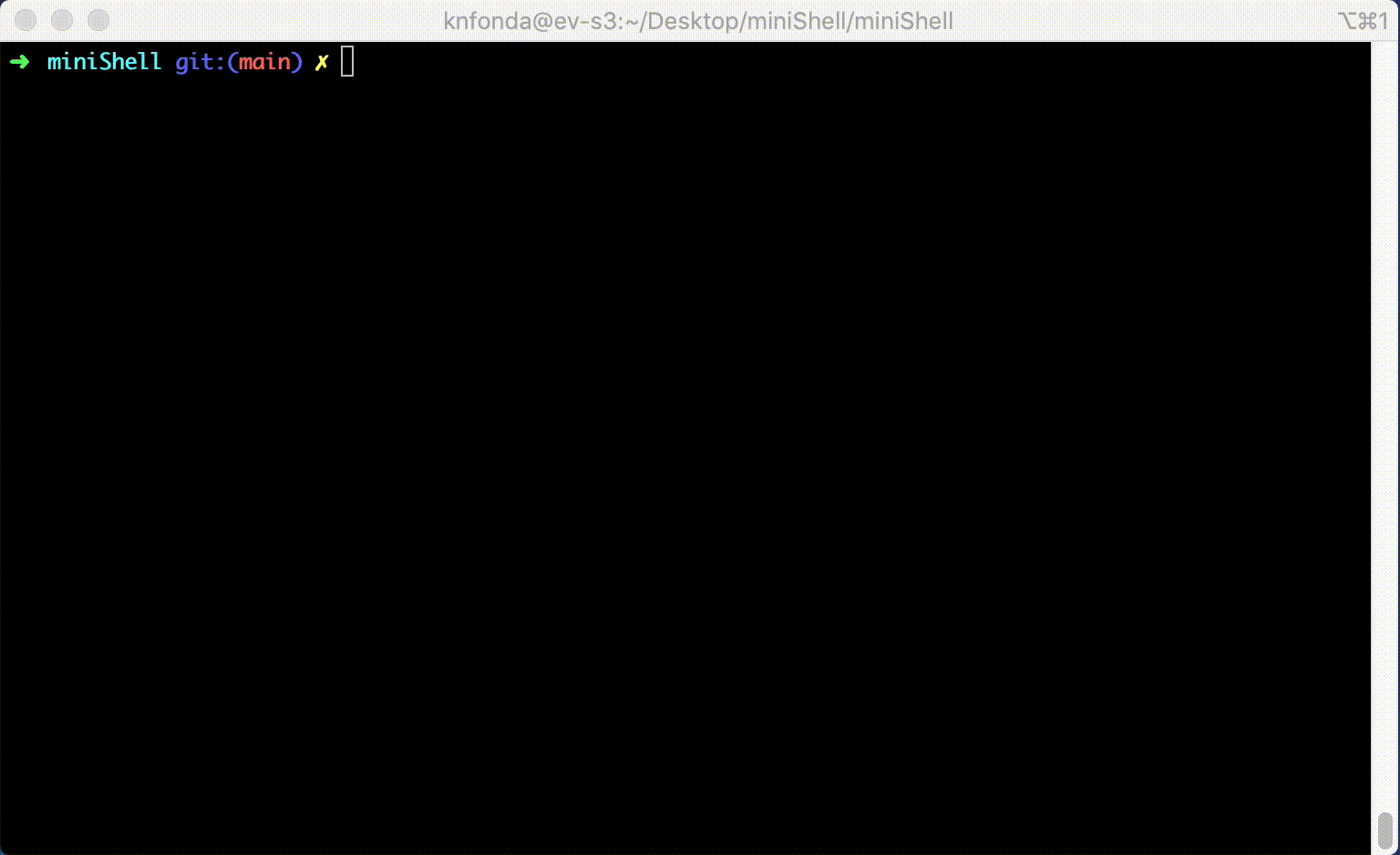 GitHub - europaplus/miniShell: The objective of this project is for you ...