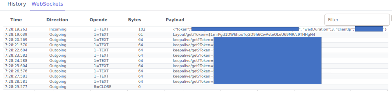 ZAP Session timeout - Websocket Token base Authentication · Issue #6879 ...