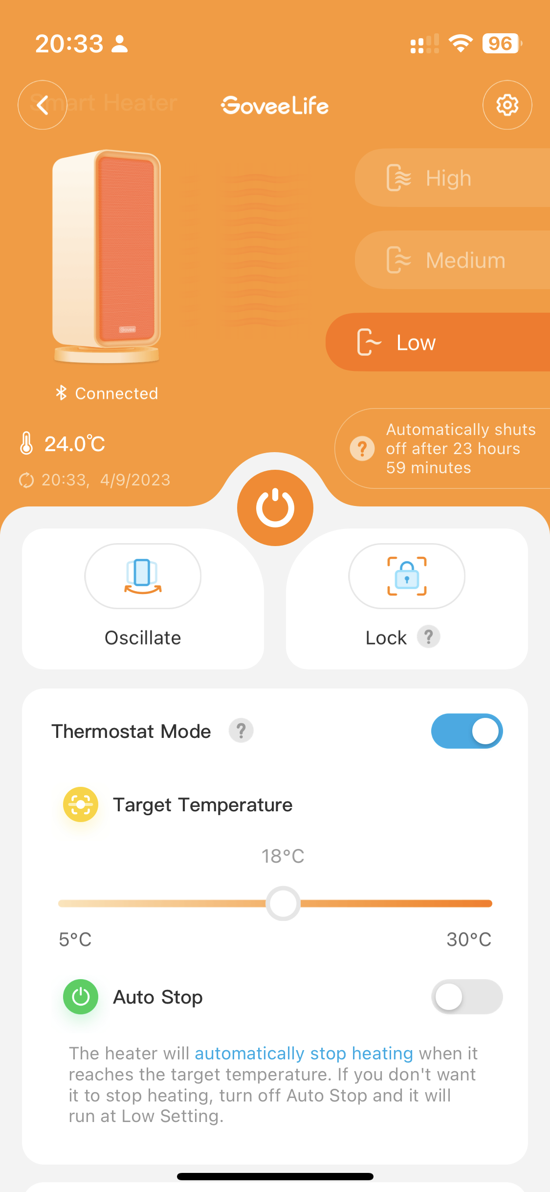 Auto stop button for H7130 heater · Issue 488 · bwp91/homebridgegovee