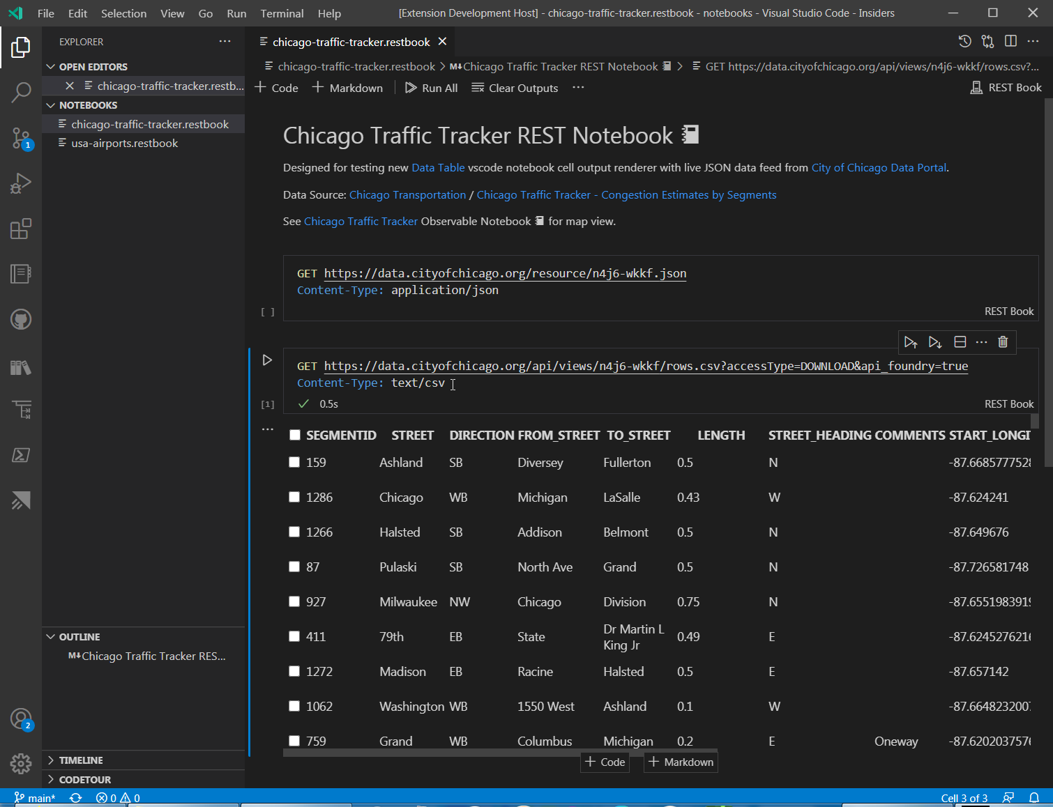 Add CSV Data Table rendering · Issue 20 · RandomFractals/vscodedata
