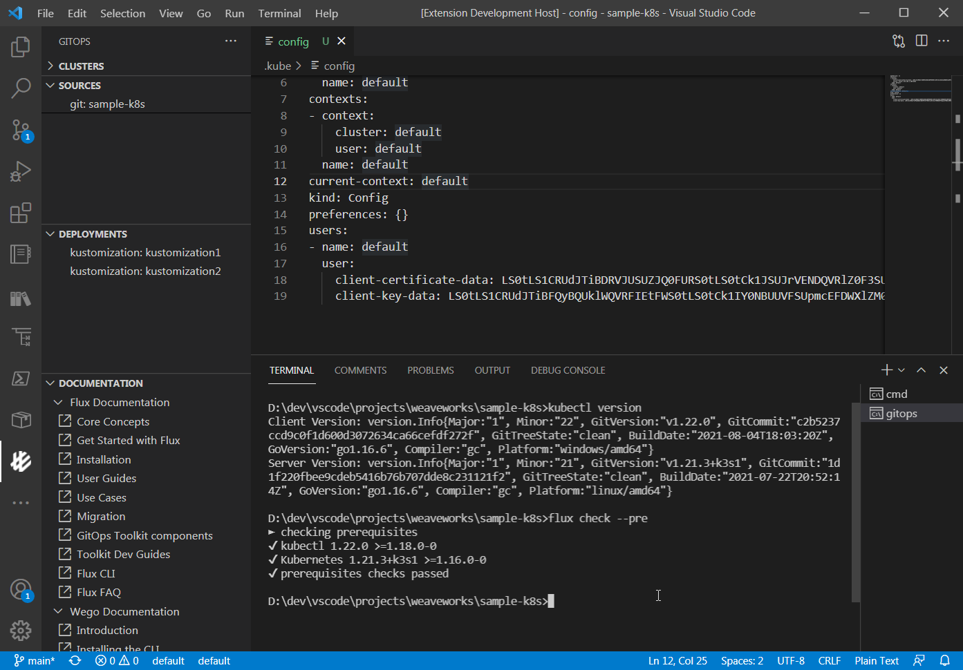 Add Flux check --pre on extension initialization · Issue #35 ...