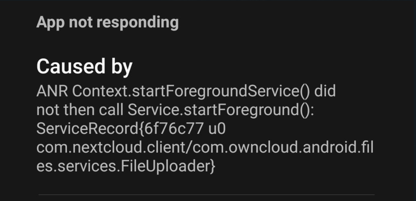 Android app crashes after selecting folders to auto-upload · Issue ...