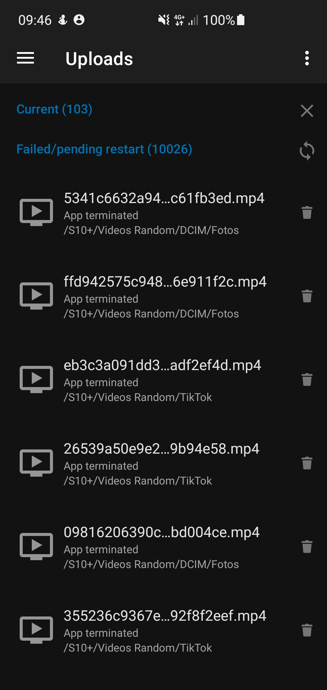 Android app crashes after selecting folders to auto-upload · Issue ...
