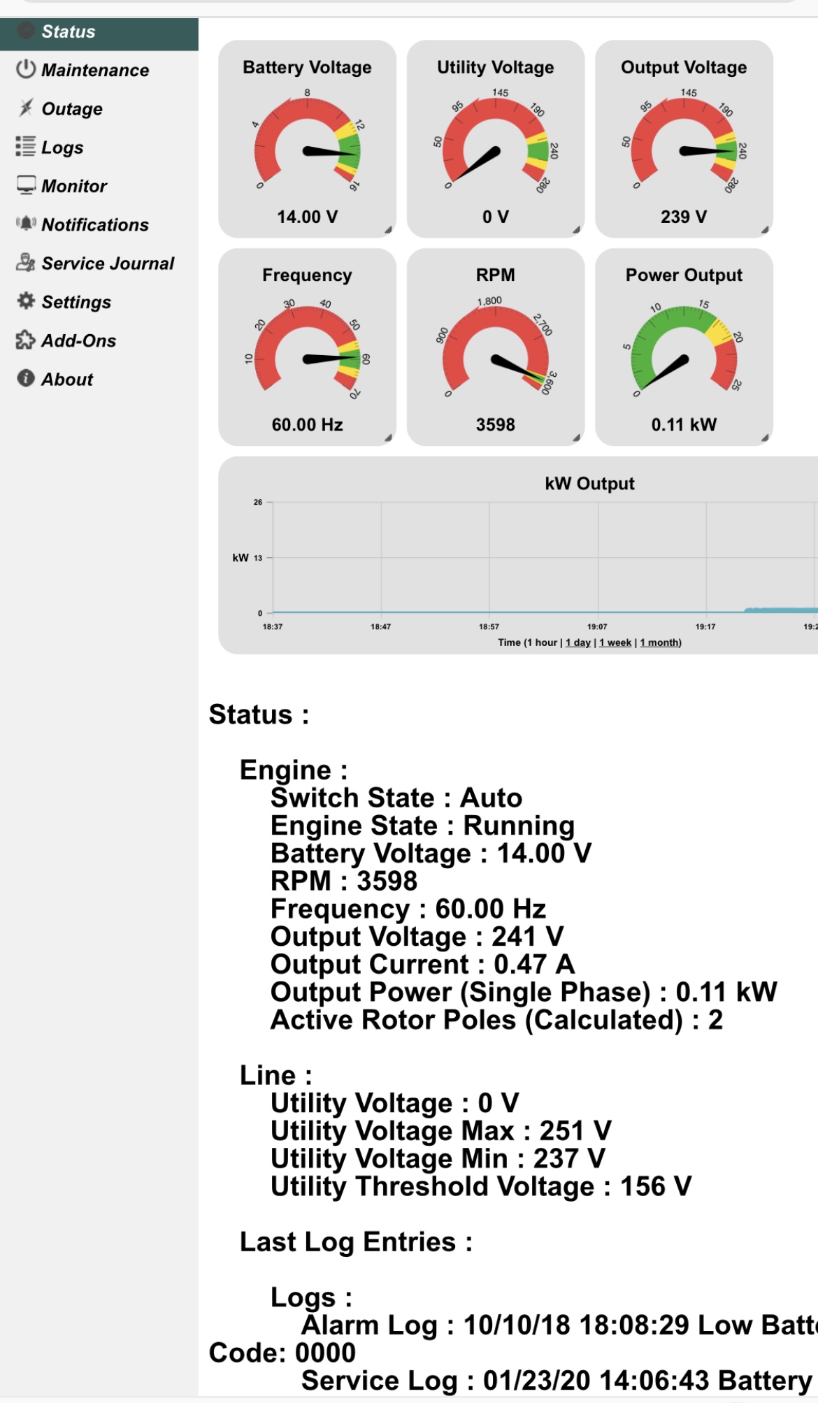 Power output not accurate · Issue #467 · jgyates/genmon · GitHub