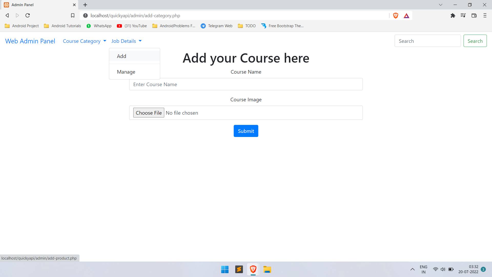 GitHub - rahulrkms/WebAdminPanel · GitHub