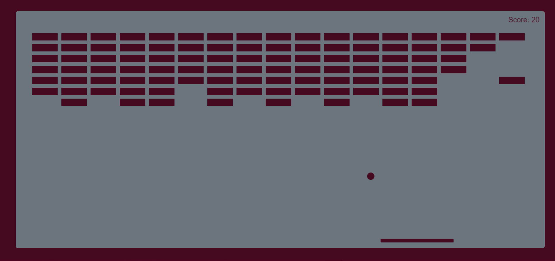 GitHub AhmedRoshdy1/BreakoutGame A game where you control a
