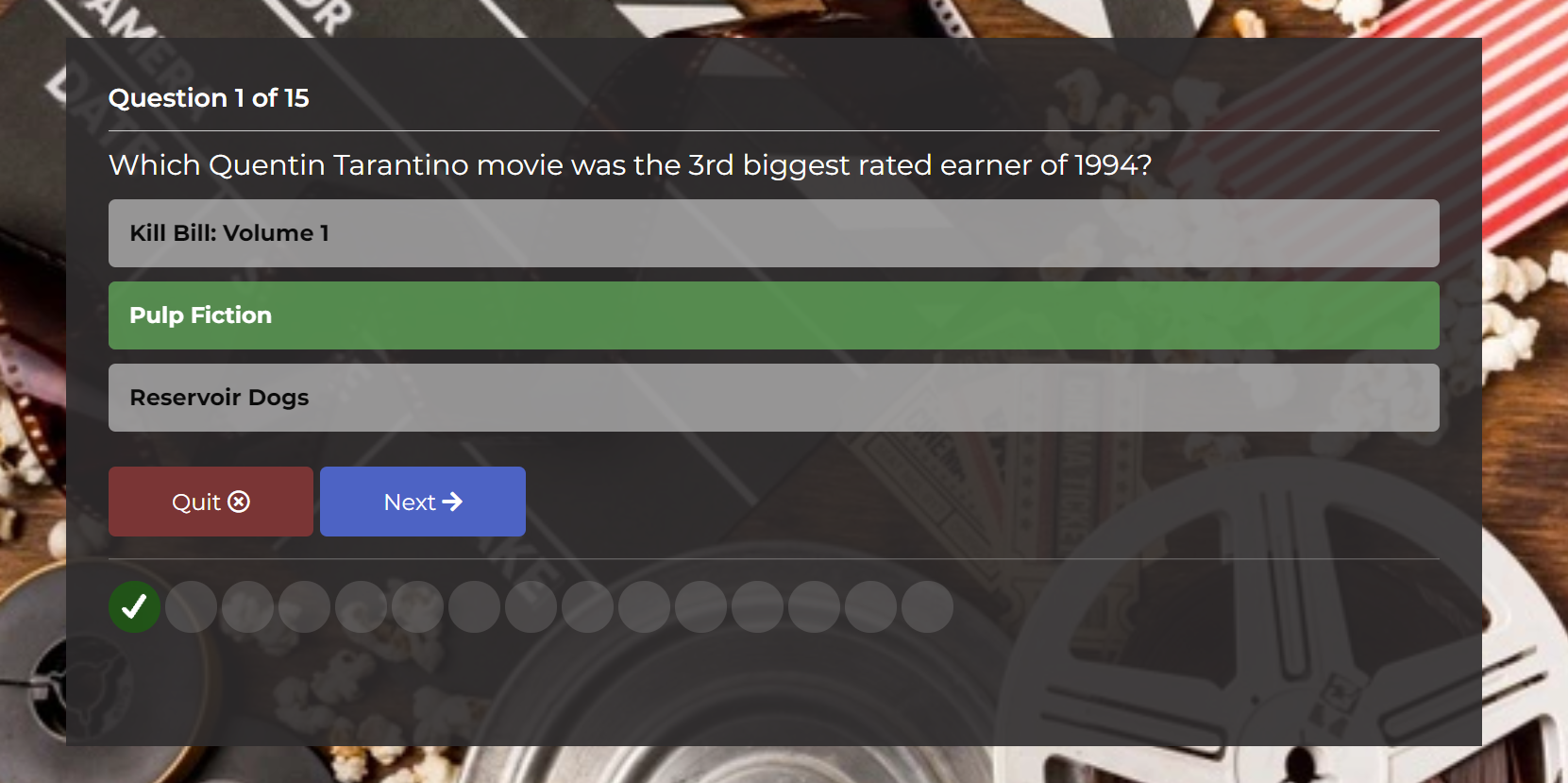 GitHub - Code-Institute-Submissions/moviequiz-1: Project 2 - HTML/CSS ...