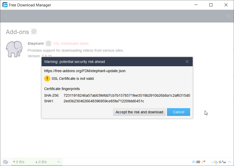 Warning potential security risk ahead · Issue 14 · meowcateatrat