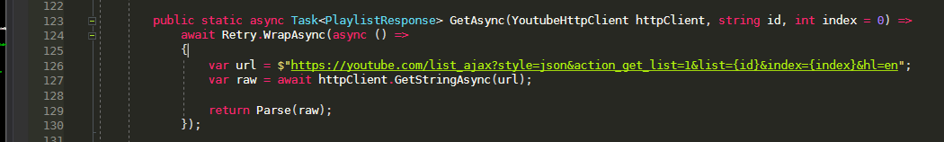 YoutubeClient.Channels.GetUploadAsync() not working anymore? · Issue ...