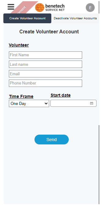 Volunteer Page Layout · Issue #1424 · openreferral/ServiceNet · GitHub