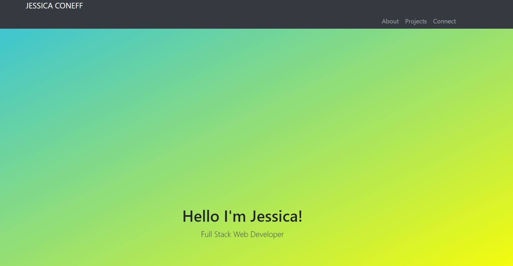 GitHub - jconeff/portfolio: Full Stack Web Developer from the ...