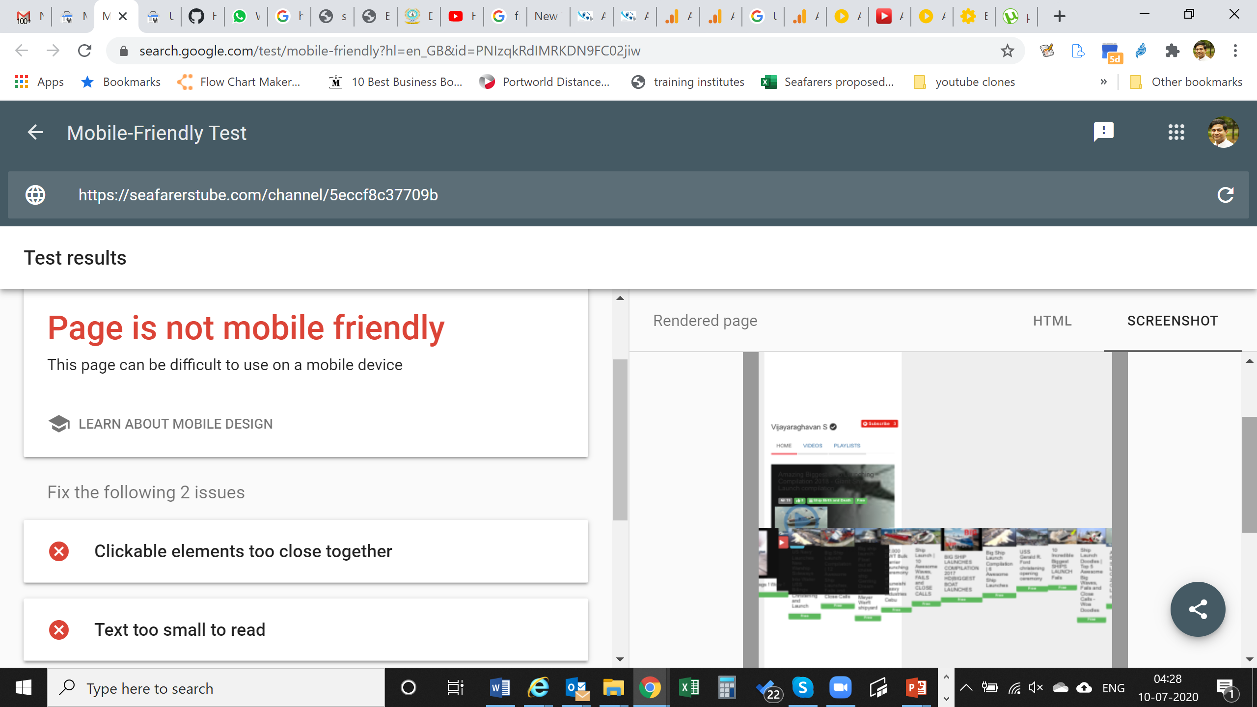 Mobile usability issues-Google Says!! · Issue #3364 · WWBN/AVideo · GitHub