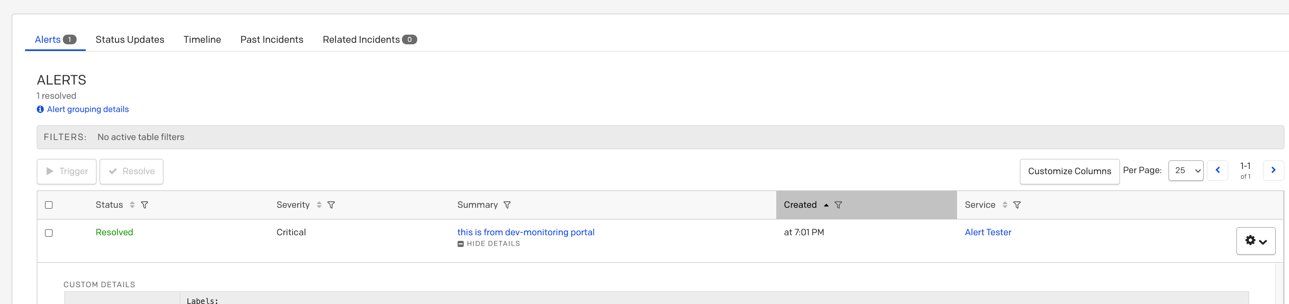 Alert Labels Are Not Overwritten for pagerduty in Grafana8 Alerts