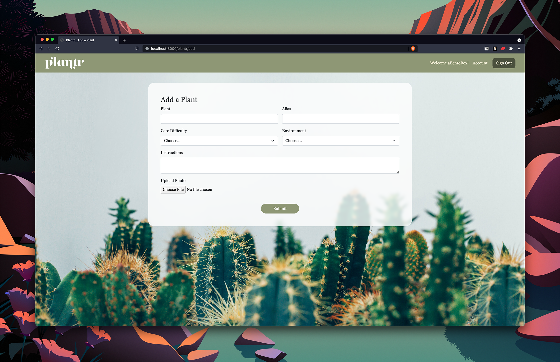 GitHub - sprodi/Plantr: Website that allows users to upload various ...