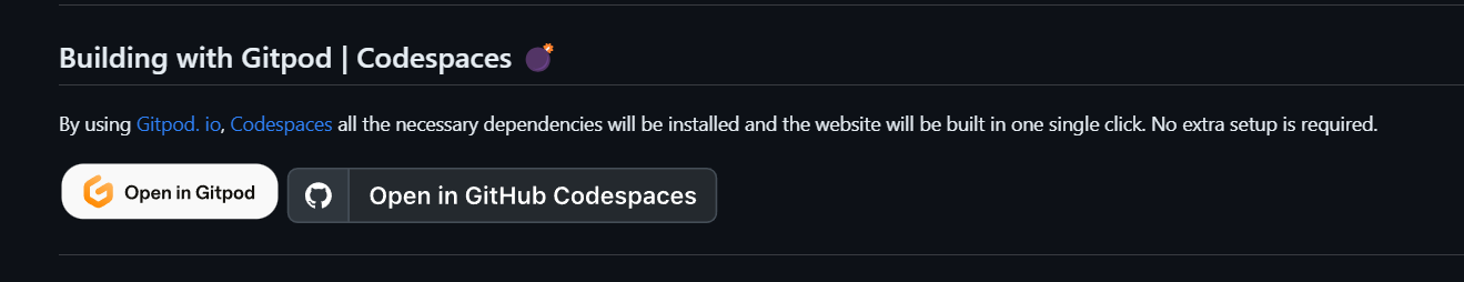 [DOCS] Add codespaces description in the Readme file · Issue #1672 ...