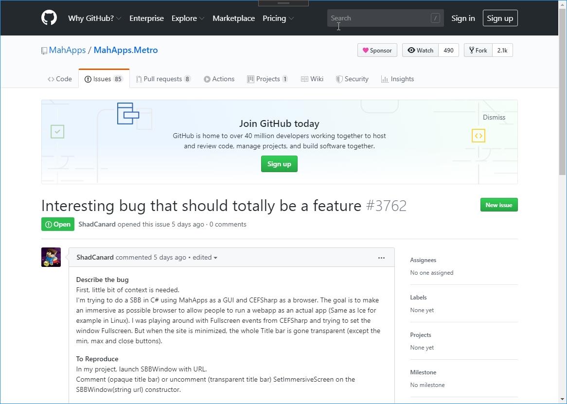 Interesting bug that should totally be a feature · Issue #3762 ...