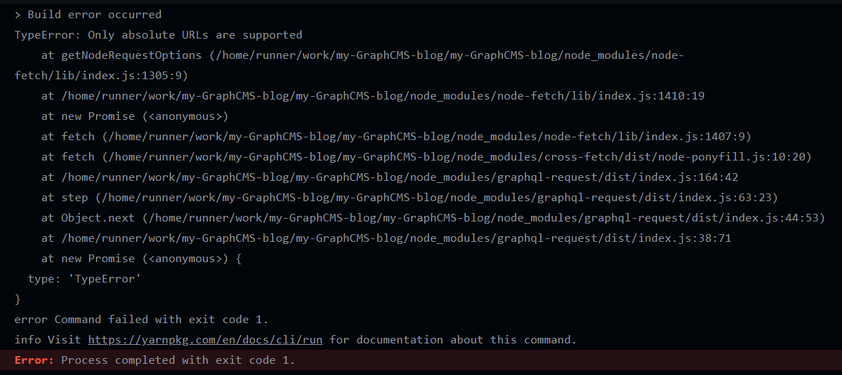 Github actions automated build reports errors but app is able to build ...