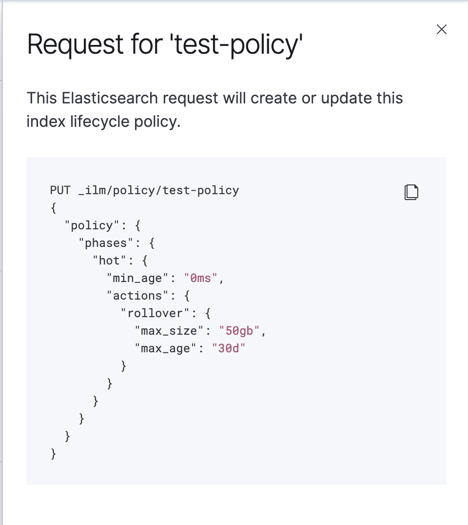 Using ILM policy builder on existing policies adds index priority as