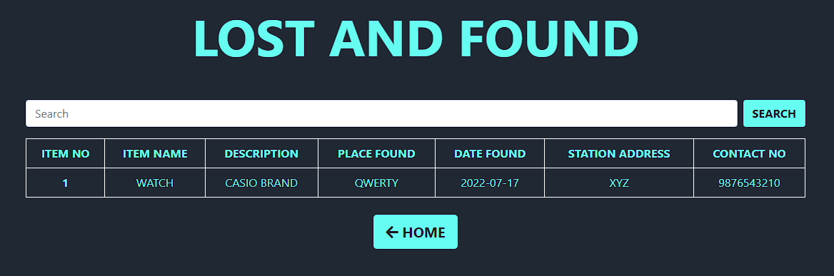 GitHub - pranith-rao/Lost-and-found: A lost and found website where the ...