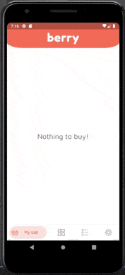 GitHub - tortillatiff/berry: BERRY cute tile-style shopping list app ...