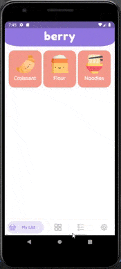 GitHub - tortillatiff/berry: BERRY cute tile-style shopping list app ...