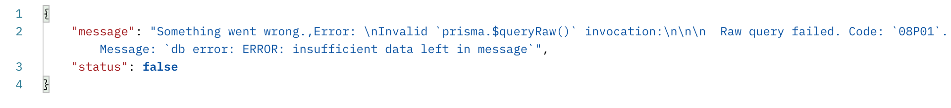 Prisma Raw query, multiple string interpolation in Prisma Raw query ...
