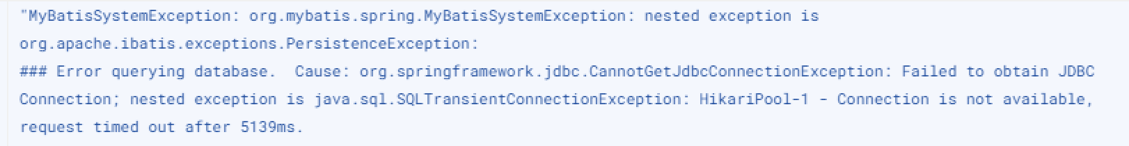 python - how can fixed this problem:... Cannot acquire connection even all connections are idle · Issue #1803 ...