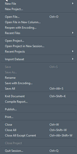 Can not use "Save As" · Issue #8277 · rstudio/rstudio · GitHub