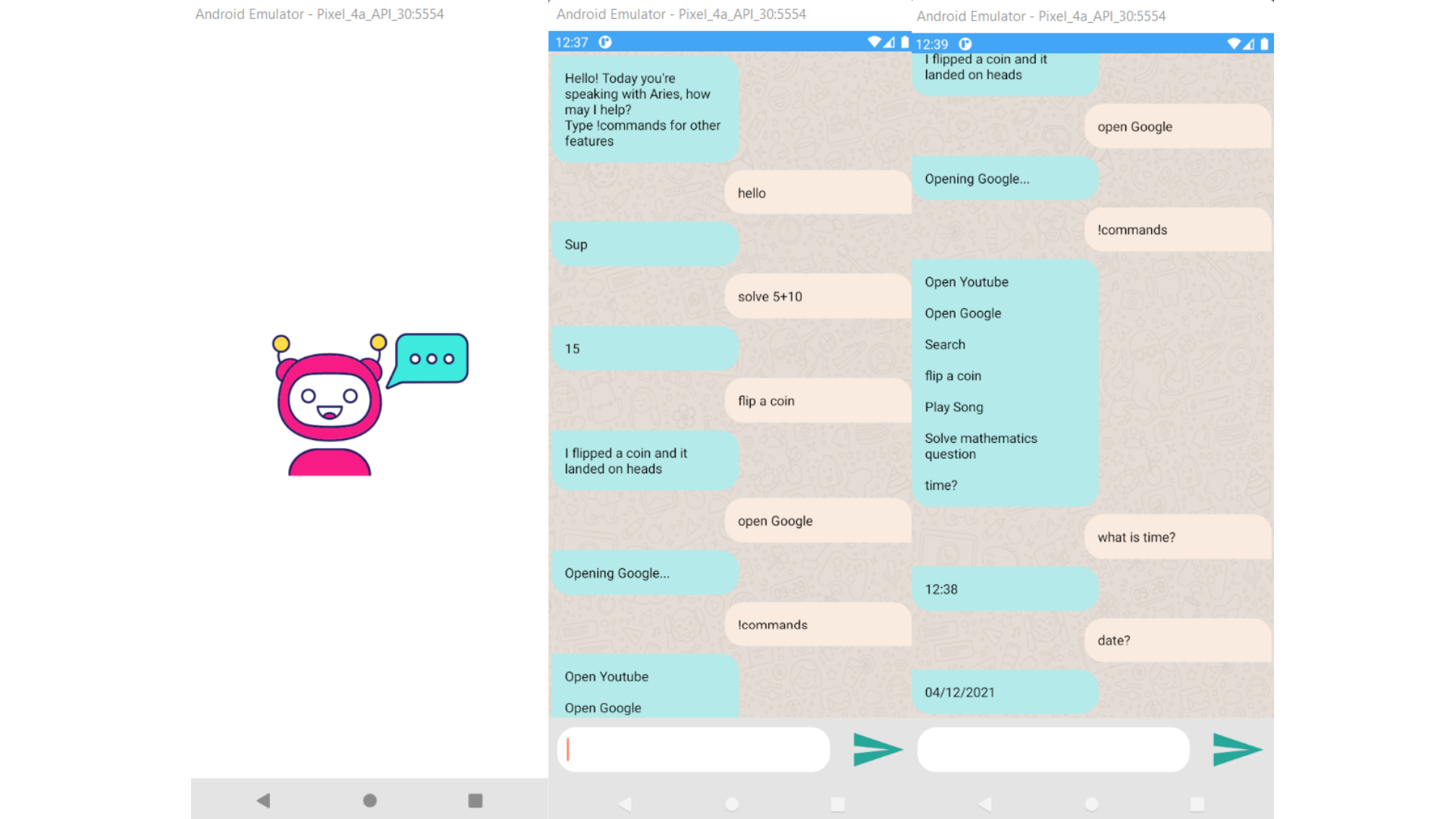 GitHub - Manthan47/ChatBot-Application: Assignment Work
