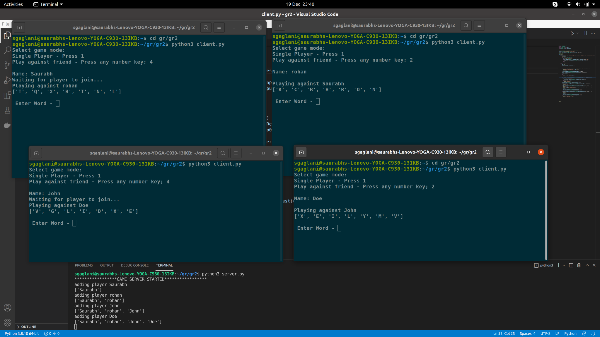 GitHub - saurabhgaglani/GrpcSpellBee: 2 Player spelling bee game ...